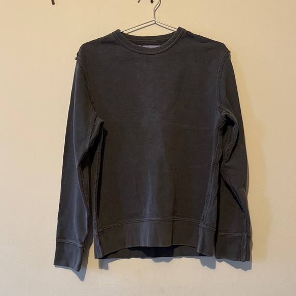 Vintage GAP 1969 Dark Gray Long Sleeve Sweatshirt - Picture 1 of 5